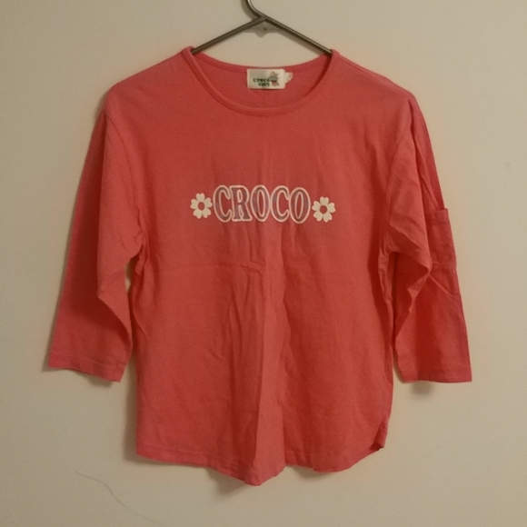 Croco Kids Pink Shirt (Size 14) - Picture 1 of 2
